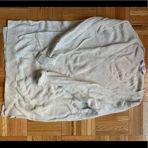 Everlane waffle vneck sweater